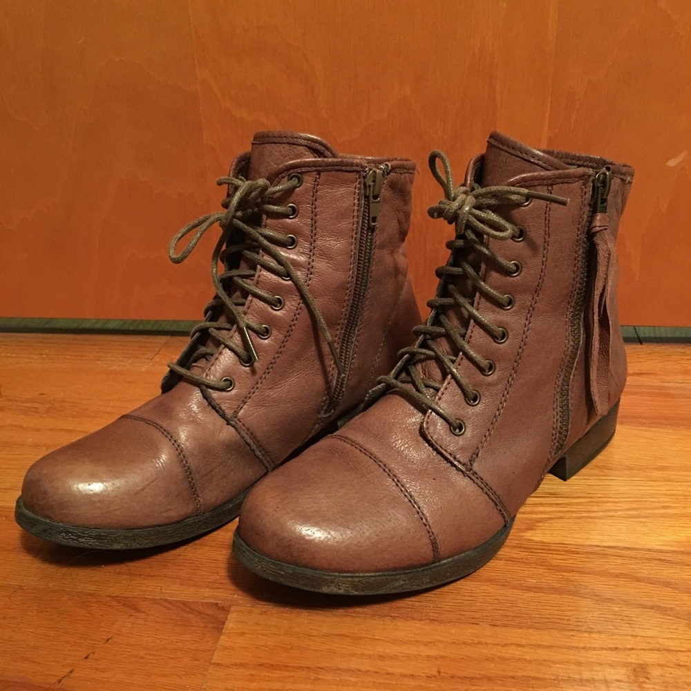 Steve Madden combat boots